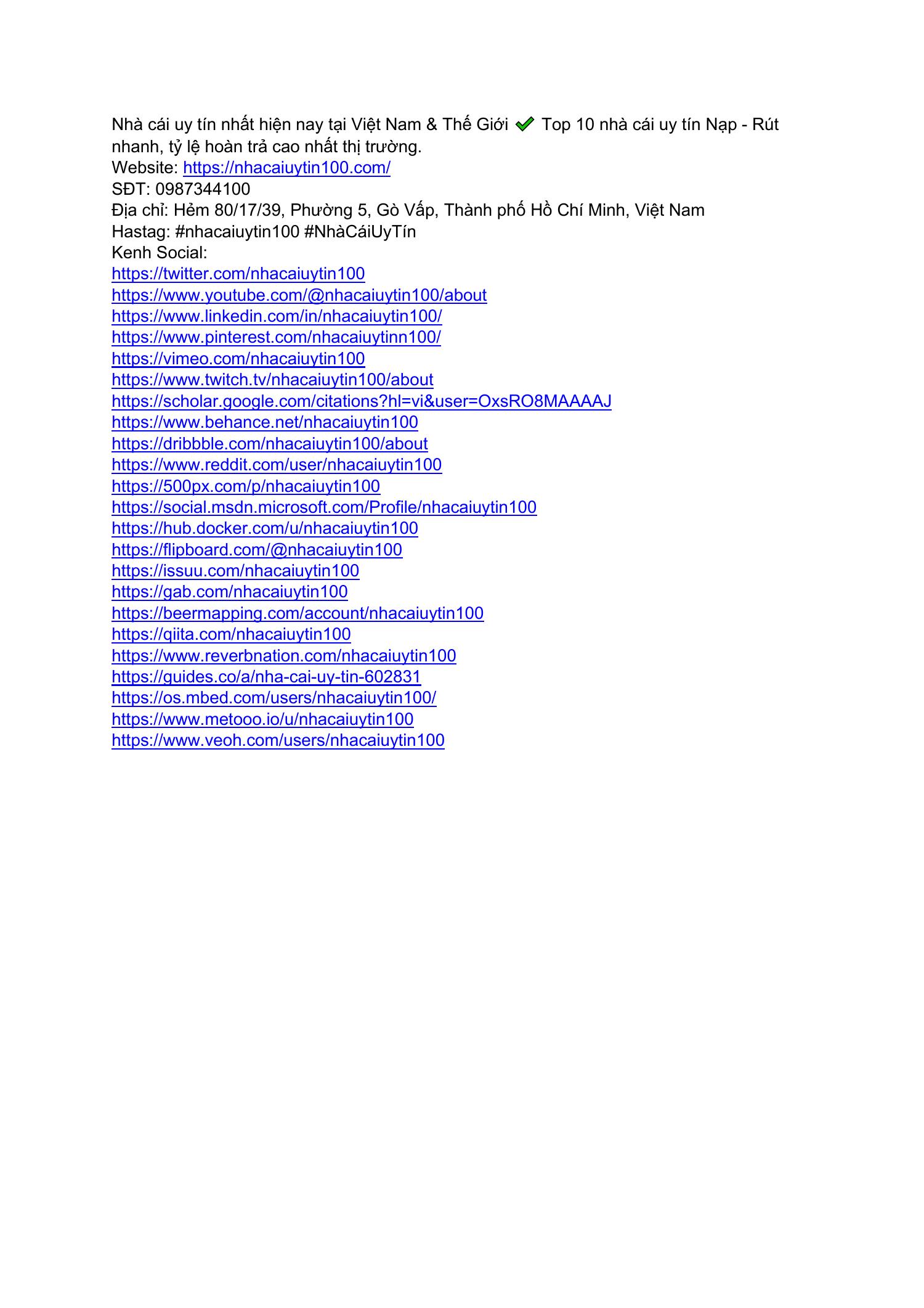 Top 10 Nhà Cái Uy Tín Nhất Nước Nhà – Hướng Dẫn Chi Tiết